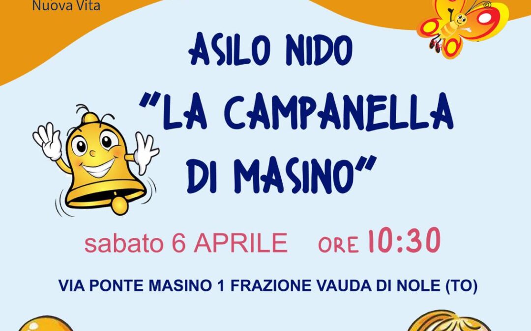 Inaugurazione Asilo Nido Vauda di Nole