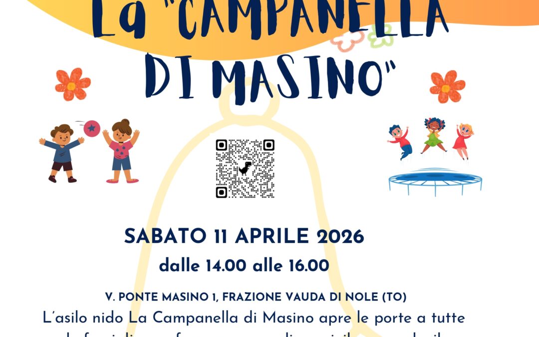 OPEN DAY – Asilo Nido – Nole Canavese – 11 Aprile 2026